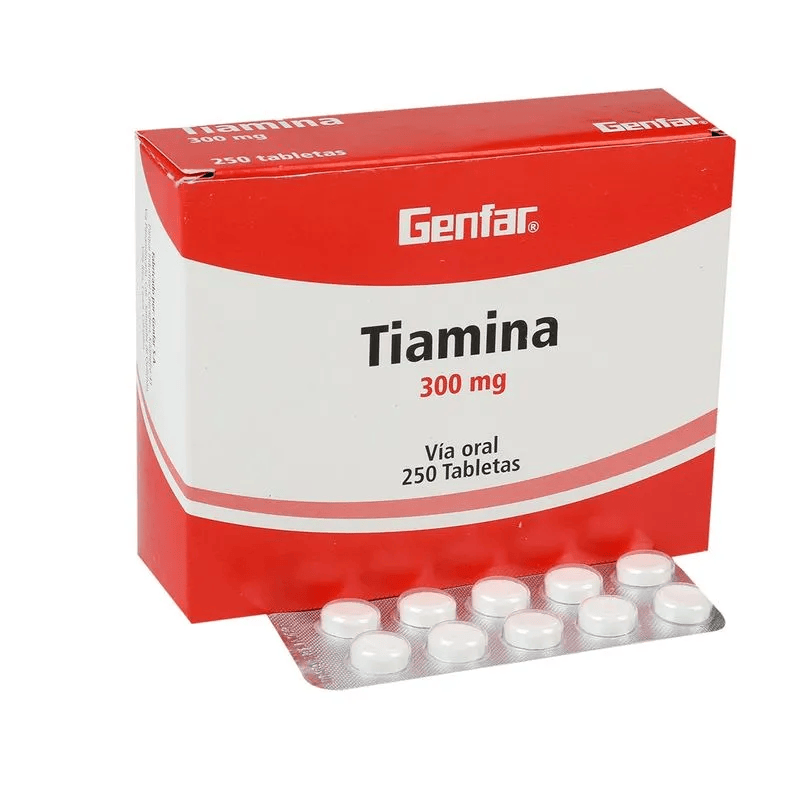 TIAMINA 300 MG CAJA X 250 TABLETAS