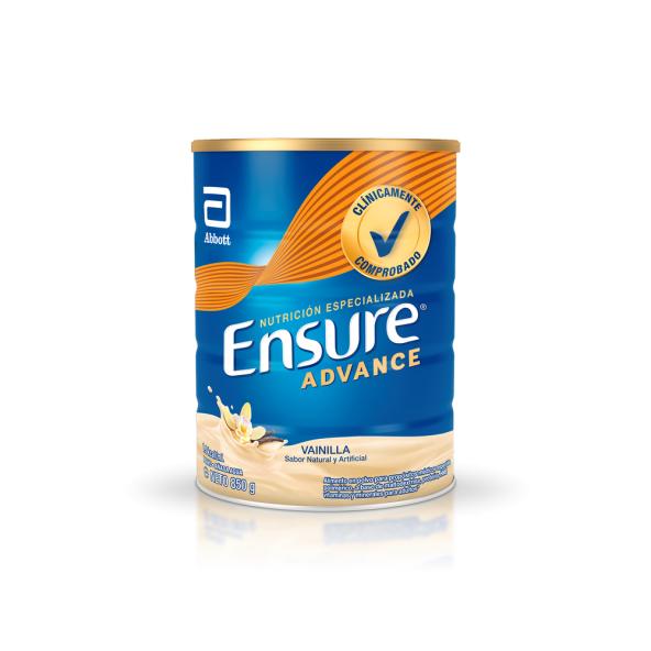 ENSURE ADVANCE VAINILLA  LATA X 850 GR