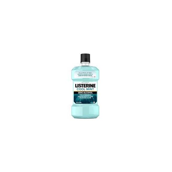 Listerine Enjuague Bucal Zero Alcohol Cool Mint x 1000 mL