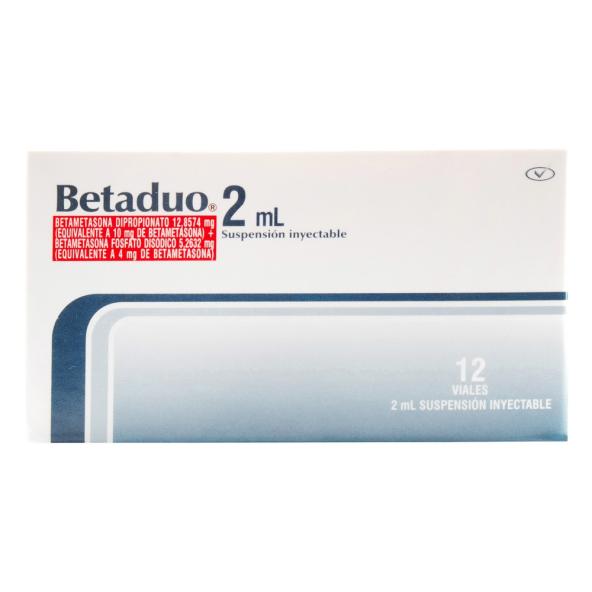 BETADUO VIAL 2 ML  10/4 MG CAJA X 12 AMPOLLAS - PROCAPS