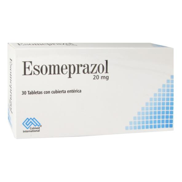 ESOMEPRAZOL 20mg CAJA X 30 TABLETAS - COLMED