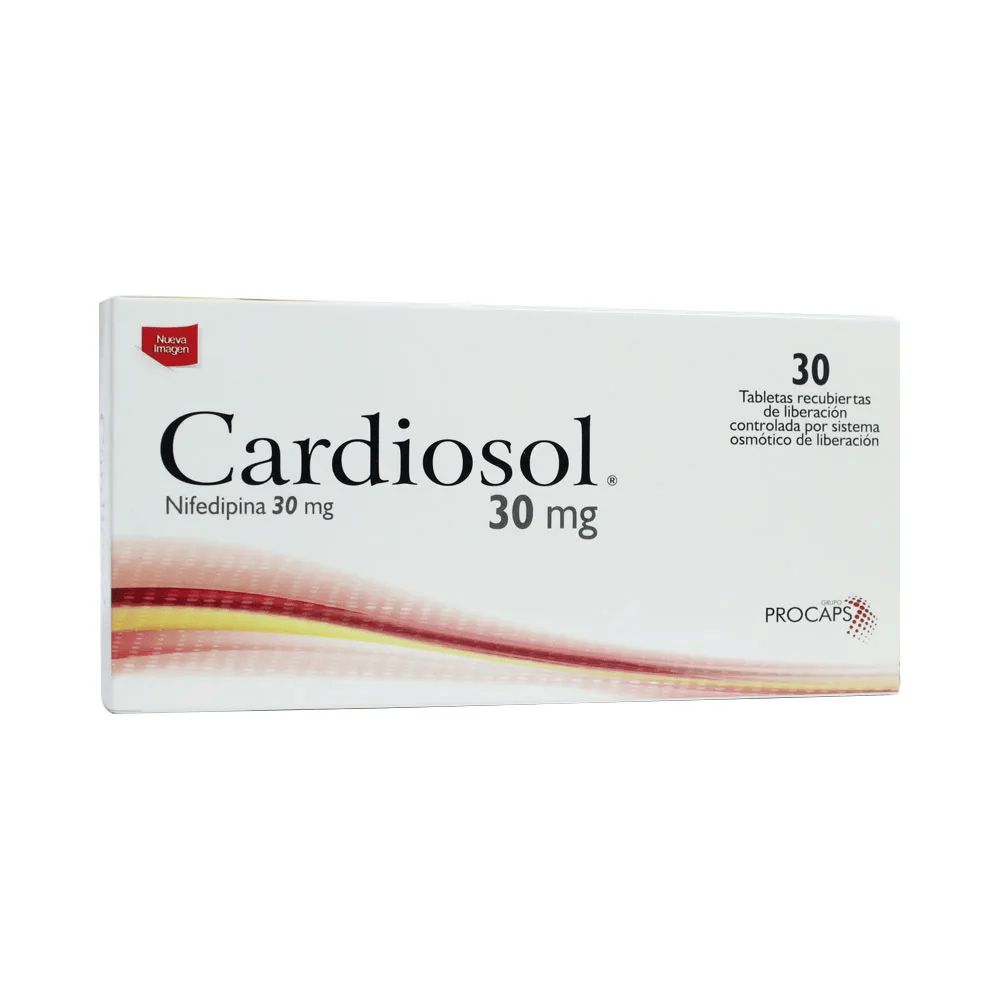 Cardiosol 30 Mg Caja X 30 Tableta