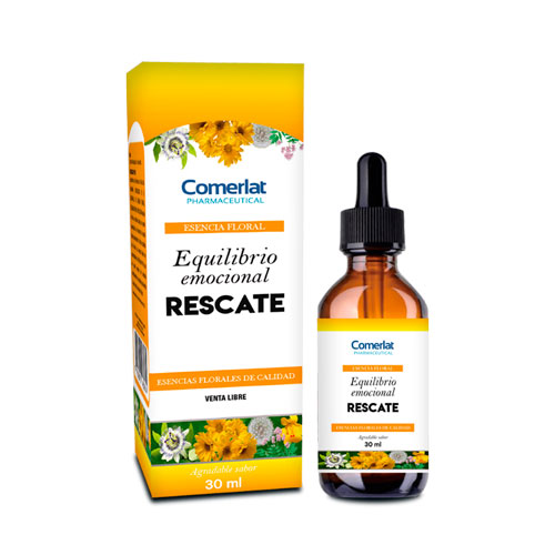 ESENCIA FLORAL RESCATE COMERLAT FRASCO X 30 ML