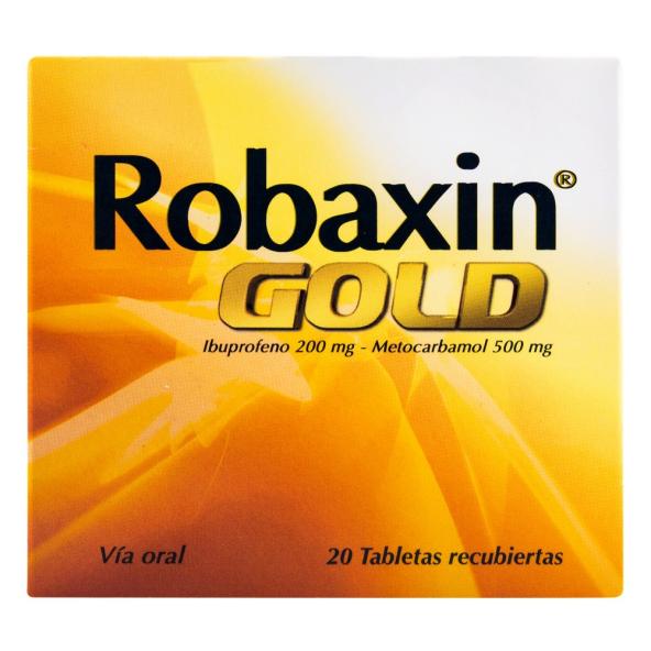 ROBAXIN GOLD TAB X 20 UNI