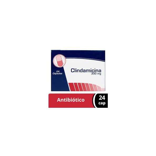 CLINDAMICINA 300 MG CAJA X 24 CÁPSULAS  COASPHARMA