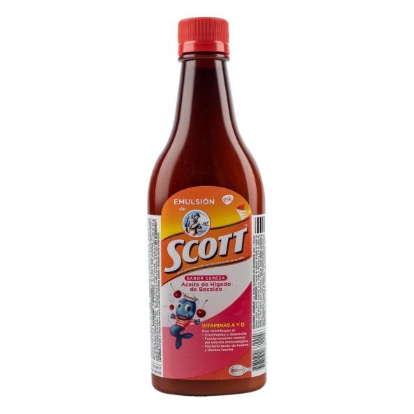 EMULSION DE SCOTT CEREZA X 360 ML