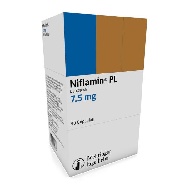 NIFLAMIN PL CAP      7.5 mg 2013M X CJAX90 - BOEHRINGER