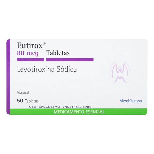 EUTIROX TAB 88 MCG 88 MCg  x 50 Tabl