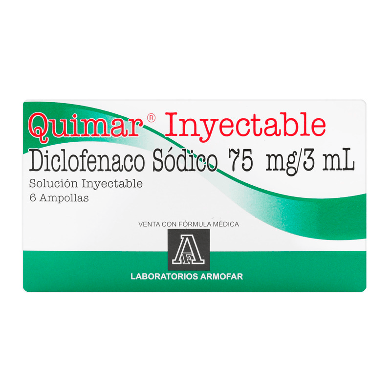 QUIMAR INYECTABLE X 75MG/3ML