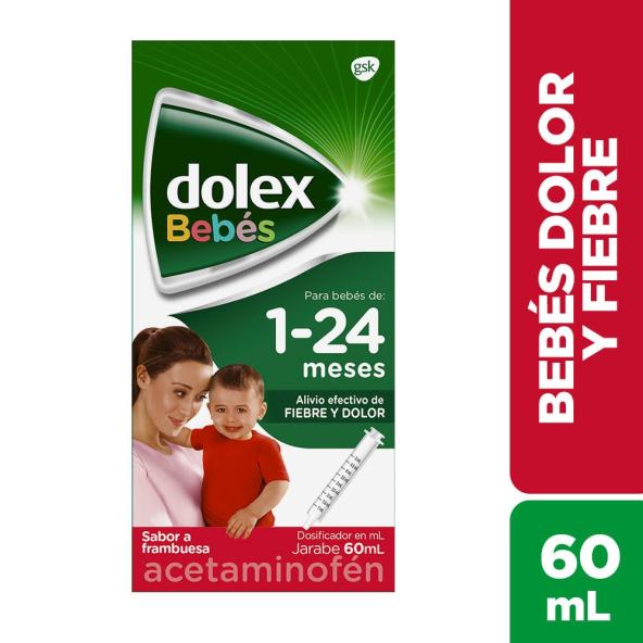 DOLEX JARABE BEBES 1-24 MESES X 60 ML