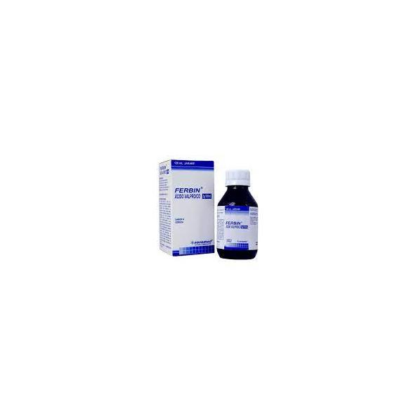 FERBIN JARABE FCO X 120ML 250MG/5ML SABOR CEREZA NOVAMED