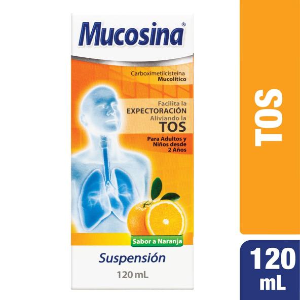 MUCOSINA SUSPENSION     5GR  X FCOX120 ML - PFIZER-CH1