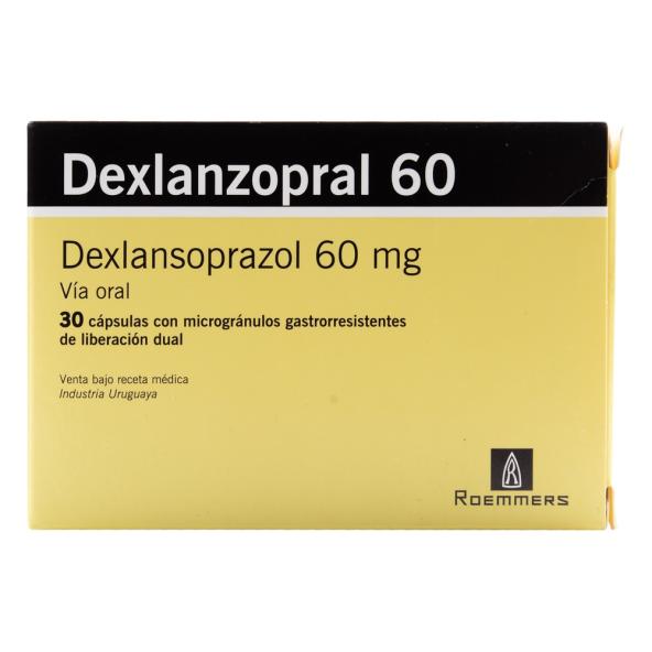 DEXLANZOPRAL CAP 60 mg  CJA X 30