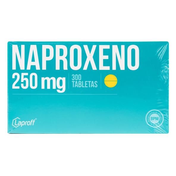 NAPROXENO 250 MG CAJA X 300 TAB LAPROFF 