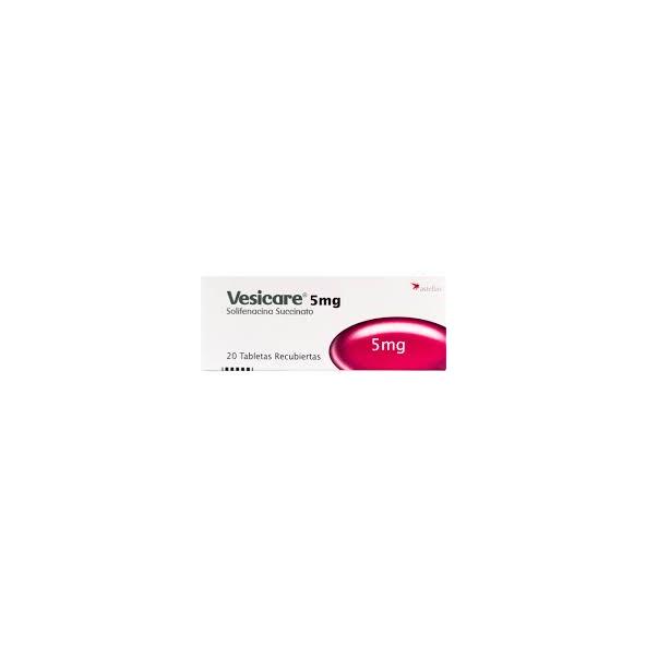 VESICARE 5MG X 20 TABLETAS