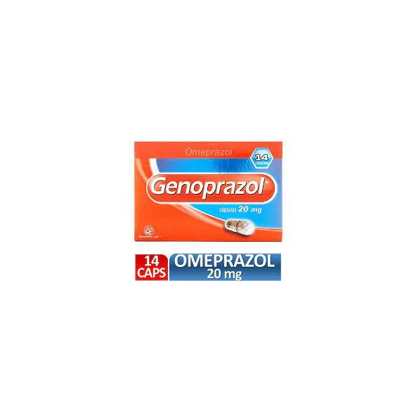 GENOPRAZOL CAPSULAS 20 MG X 14 UNI