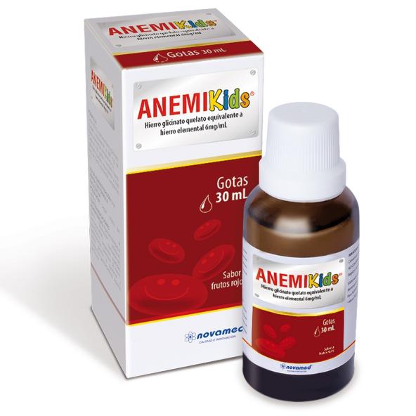 ANEMIKIDS GOTAS  6.66mg  FRASCO X 30 ML - NOVAMED