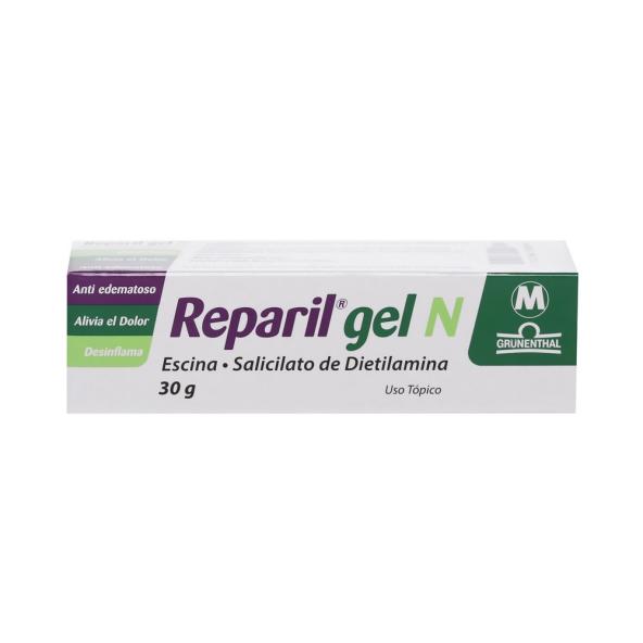 REPARIL GEL N  (ESCINA/SALICILATO DE DIETILAMINA)  TUBO X30 GR - GRUNENTHAL