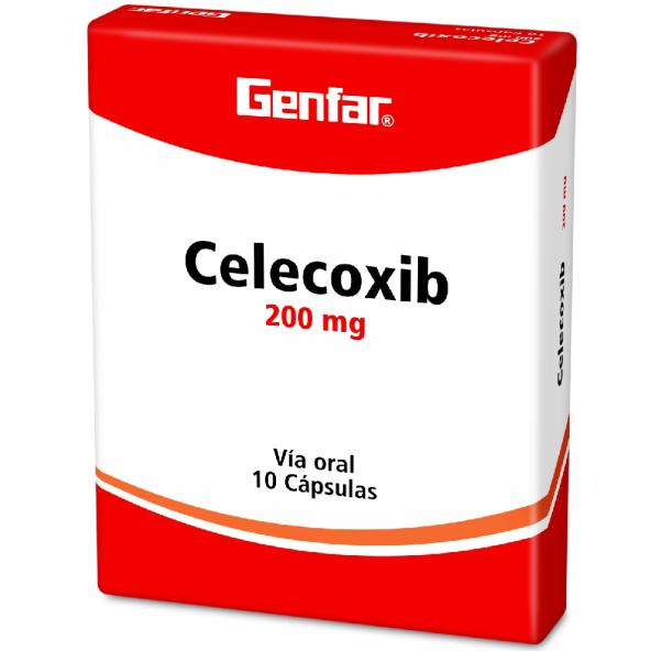 CELECOXIB 200mg  CAJA X 10 CAPSULAS - GENFAR