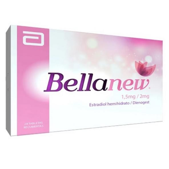 BELLANEW CAJA X 28 TABLETAS RECUBIERTAS 1.5MG/2MG