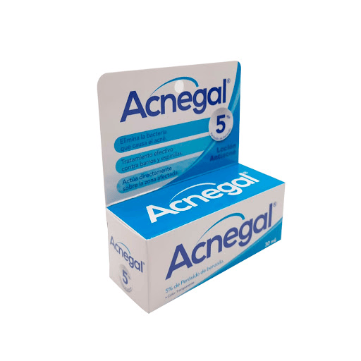 ACNEGAL LOCIÓN ANTIACNÉ 5% TUBO X 30 ML COLOR TRANSPARENTE