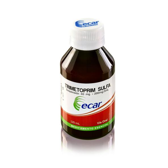 TRIMETOPRIM SULFA SUSP 40/200     2008 X FCOX120 ML - ECAR