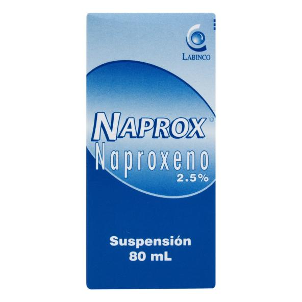 NAPROX SUSP 2.5%     2.5 %  2005M X FCOX80 ML - LABINCO