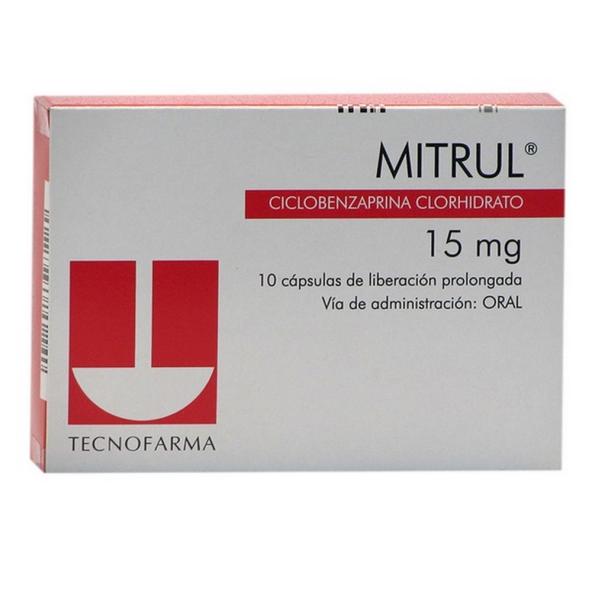 MITRUL CAP 15 mg X CJAX10 - TECNOFARMA