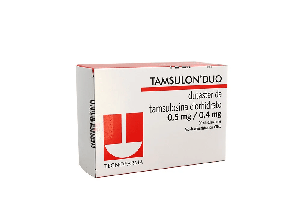 TAMSULON DUO CAP 0.5/0.4 mg CAJA X 30 CAP - TECNOFARMA