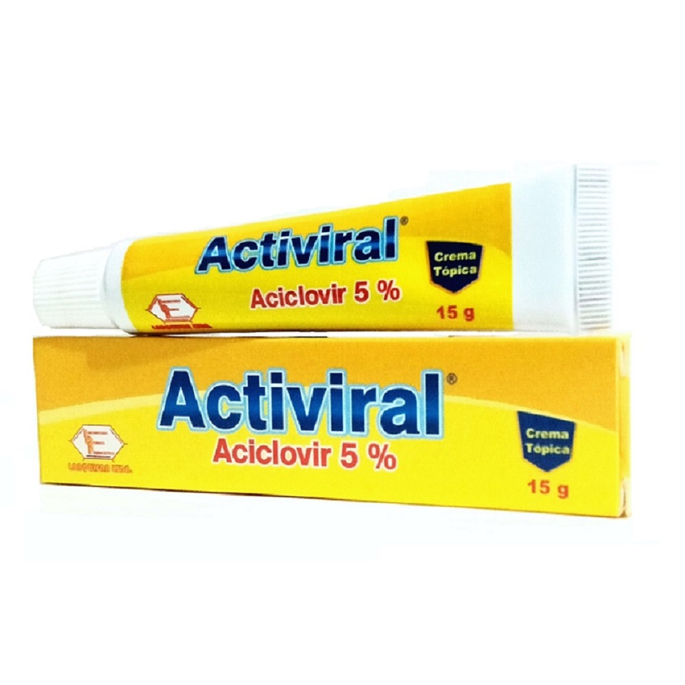 ACTIVIRAL UNGUENTO 5gr TUBO X 15 GR - LABQUIFAR