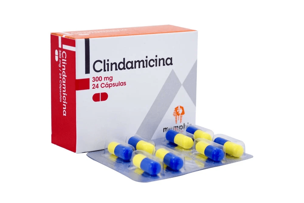 CLINDAMICINA 300 MG CAJA X 40 CÁPSULAS MEMPHIS