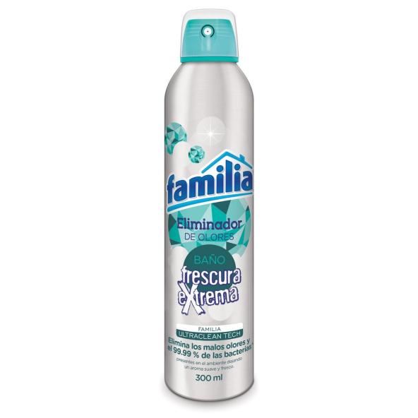 ELIMINADOR OLOR BANO FRESC EXT    NSOH0 X 300 ML - FAMILIA-DR