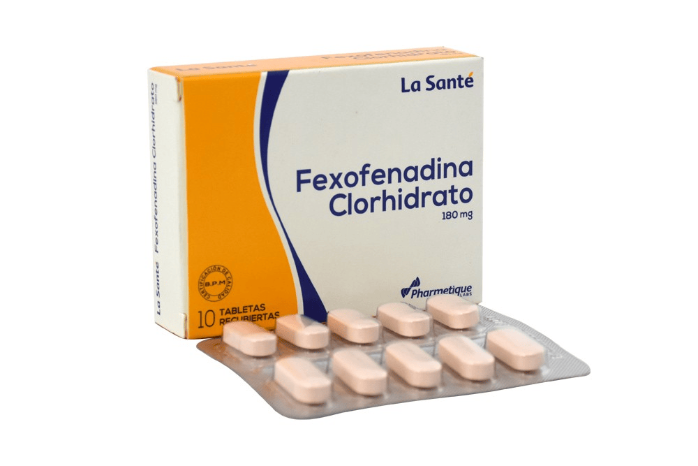 FEXOFENADINA 180 MG LASANTE CJ X 10