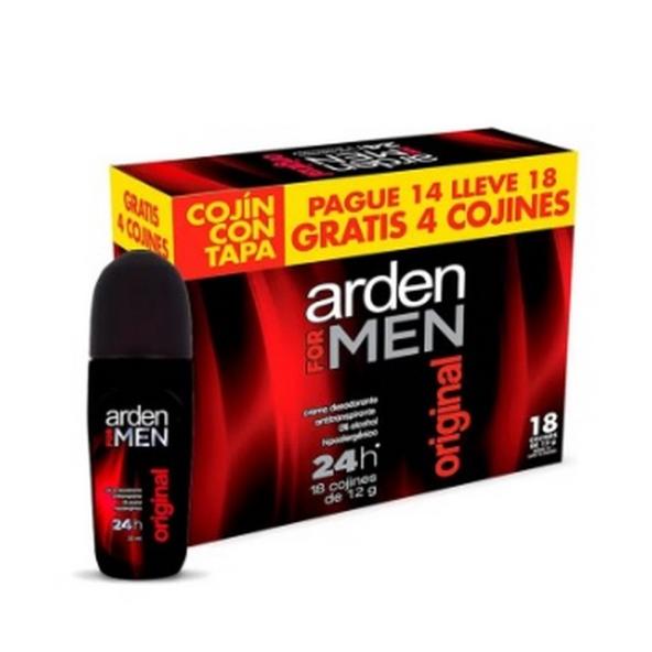 DESODORANTE  ARDEN FOR MEN ORIGINAL X 18  SOBRES