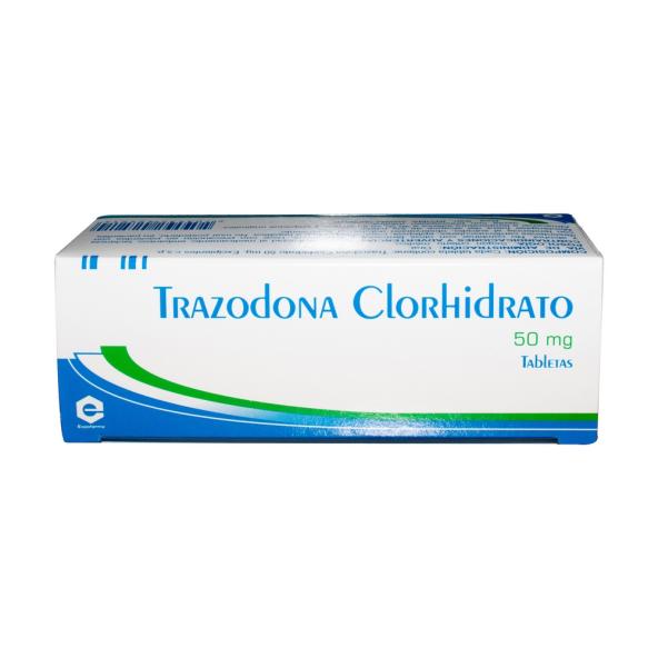 TRAZADONA 50 MG CAJA X 50 TABLETAS