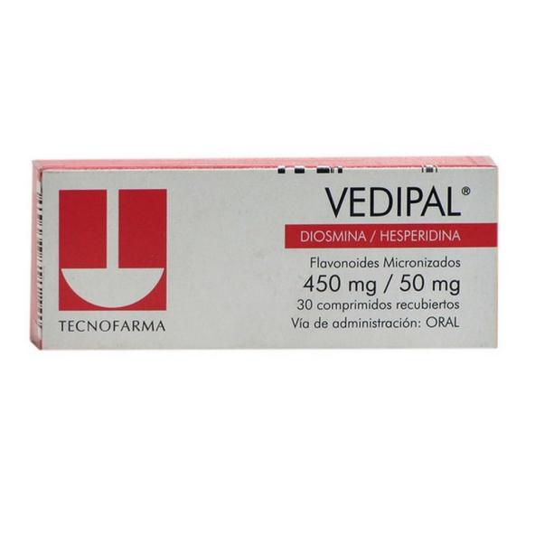 VEDIPAL COMP 450/50 mg  450+50 mg 2009M X CJAX30 - TECNOFARMA