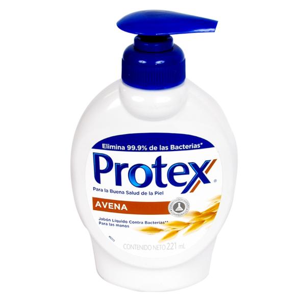 PROTEX JABÓN LÍQUIDO AVENA FRASCO X 221 ML