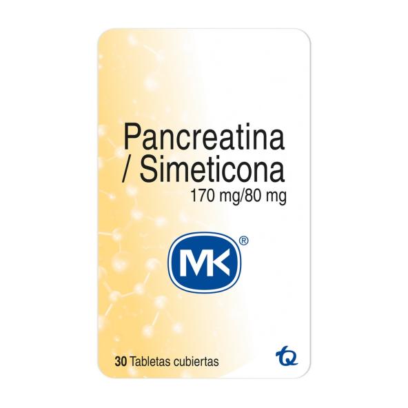 PANCREATINA / SIMETICONA TAB X 30 UNI