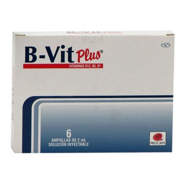 B-VIT PLUS  CAJA X 6 AMPOLLAS - PROCAPS