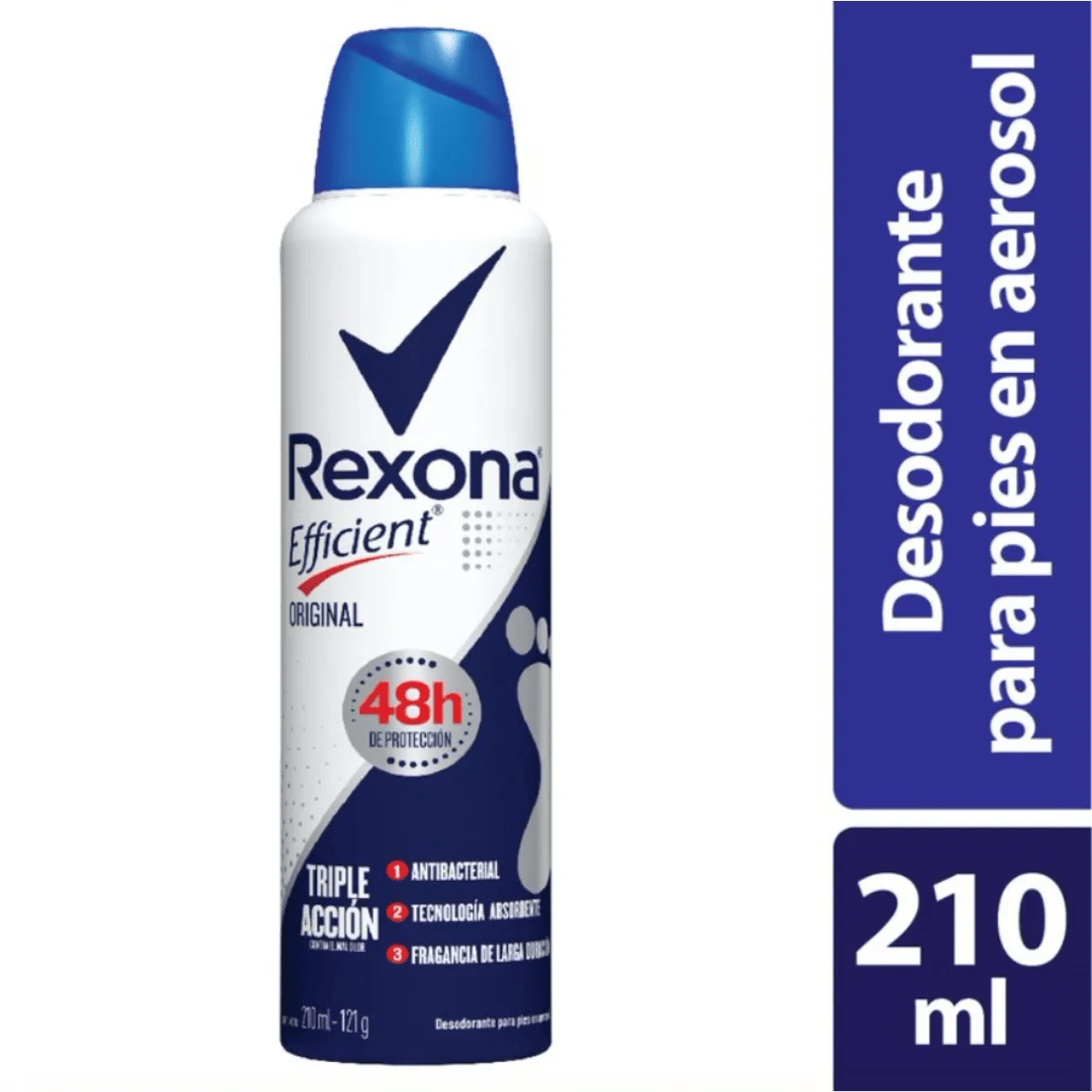 REXONA EFFICIENT AEROSOL FRASCO X 210 ML