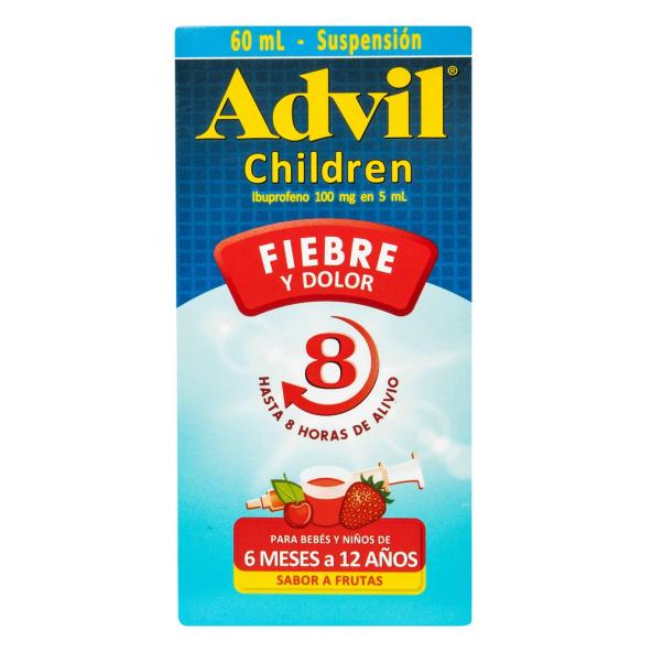 ADVIL CHILDREN SUSPENSION FRASCO X 60 ML