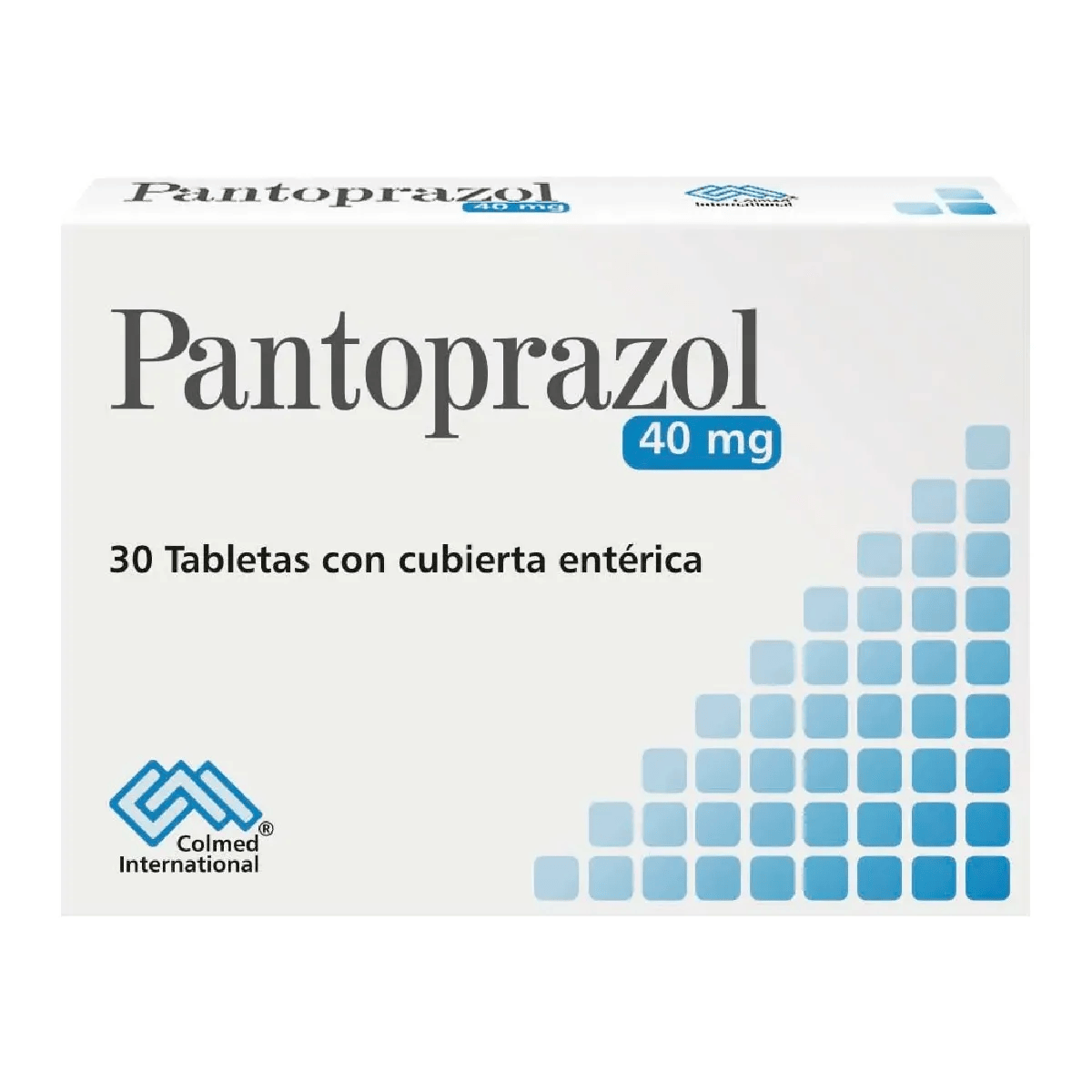 PANTOPRAZOL 40 MG CAJA X 30 TABLETAS CON CUBIERTA ENTÉRICA -- COLMED