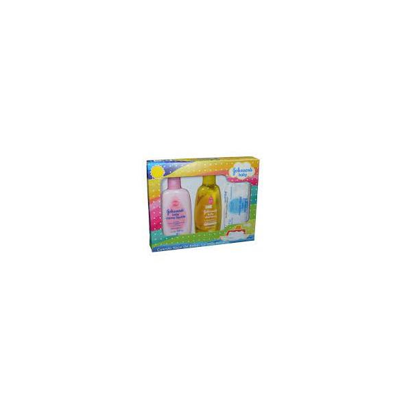 ESTUCHE JOHNSON-S BABY PEQUEÑO CREMA+SHAMPOO+JABON