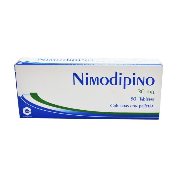 NIMODIPINO 30 MG CAJA X 30 TABLETAS CUBIERTAS CON PELÍCULA 