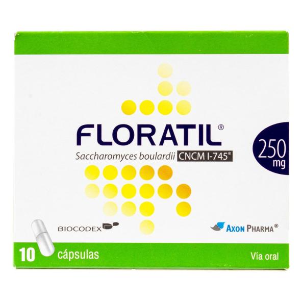 FLORATIL 250 mg CAJA X 10 CAPSULAS - BIOPAS