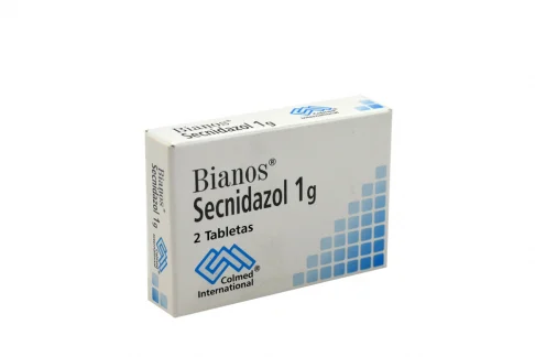 Secnidazol bianos 1 gr (colmed) caja x 2 tab