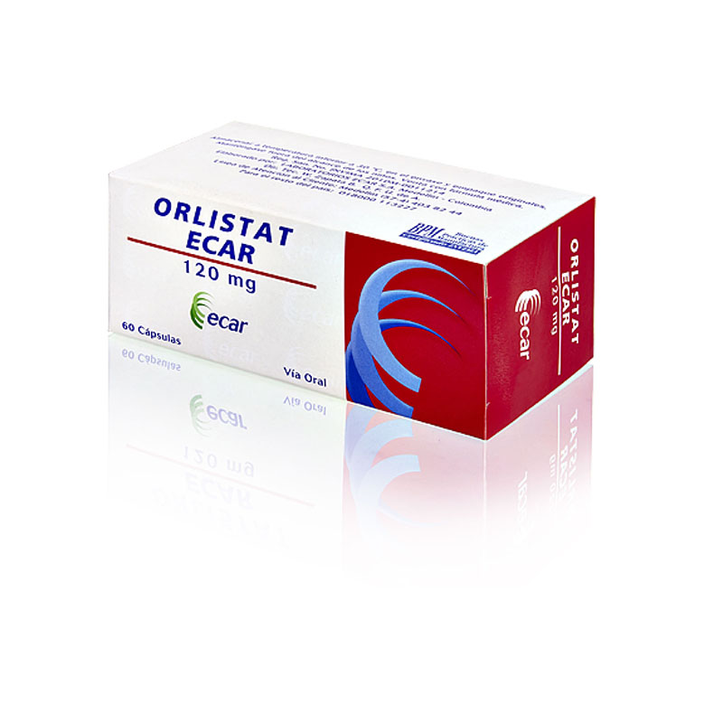 Orlistat 120 mg Caja Con 60 Cápsulas - ECAR-GENERICO