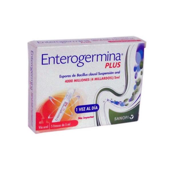 ENTEROGERMINA PLUS VIAL 5 ML CAJA X 5 AMP