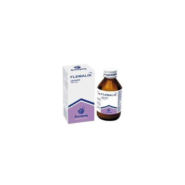 FLEMALIS JARABE FRASCO 120 ML (N-ACETILCISTEINA/GUAYACOLATO DE GLICERILO)