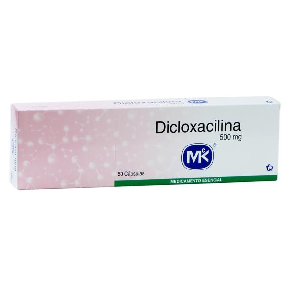 DICLOXACILINA 500MG X 50 CAPSULAS -- MK